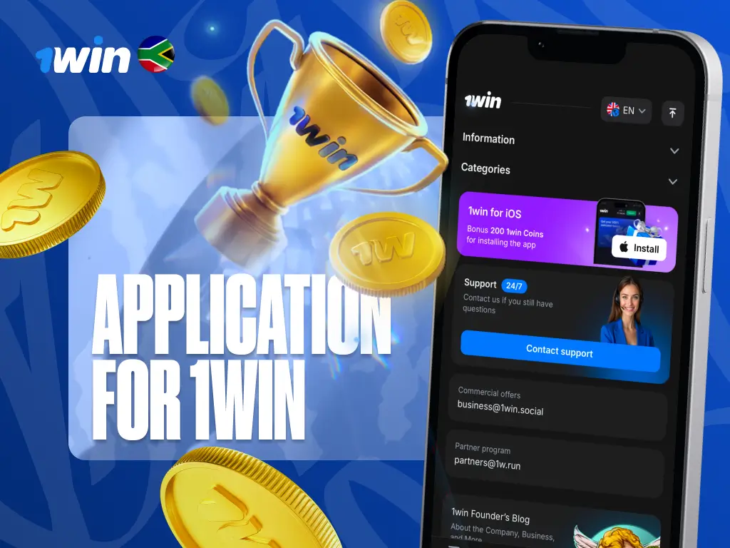 1win App Download for Android & iOS in South Africa