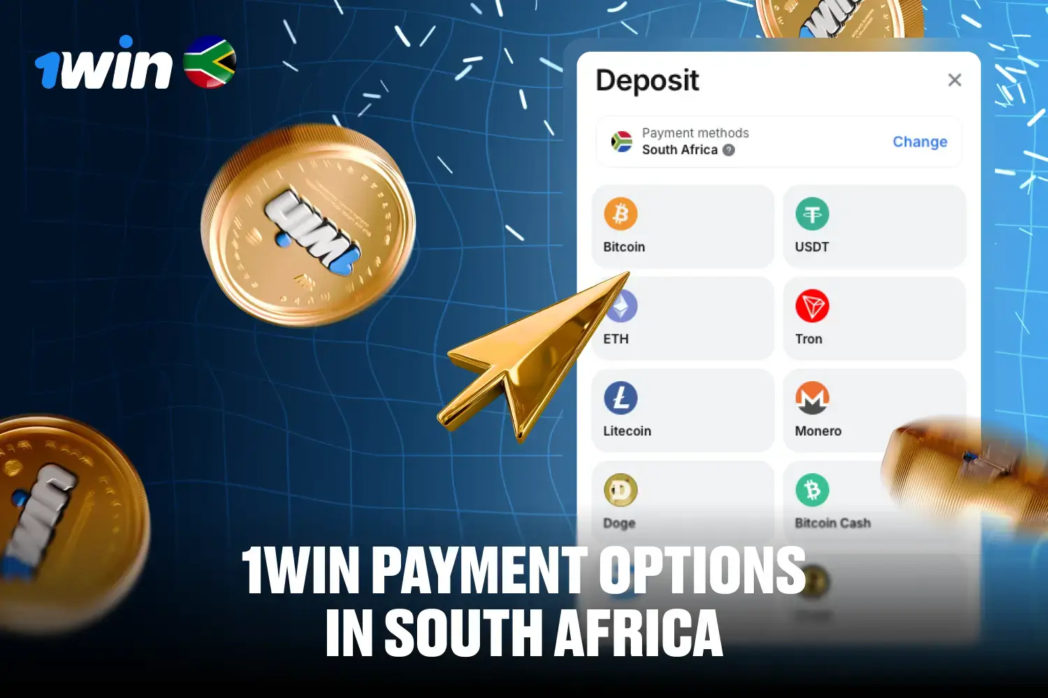 1win Payments: Easy Deposit & Withdrawal Methods for South Africa